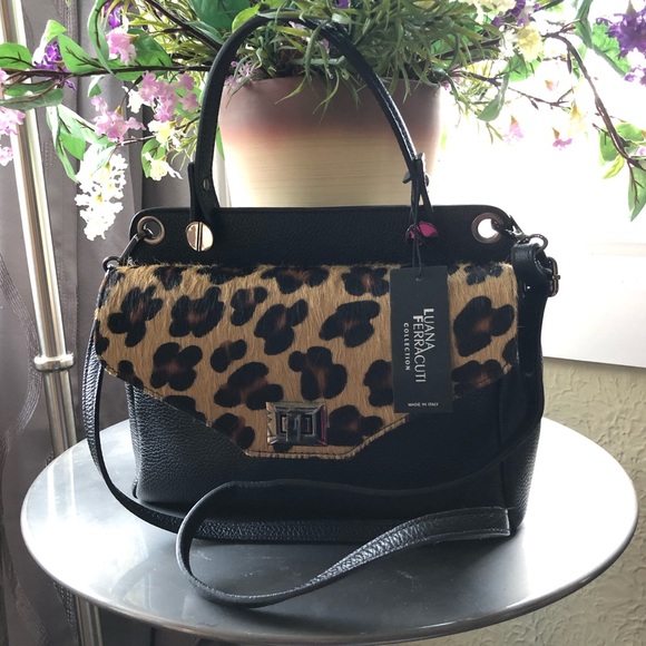 Luana Ferracuti Women’s Two Side Satchel Handbag - Picture 2 of 7